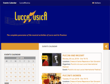 Tablet Screenshot of luccamusica.it